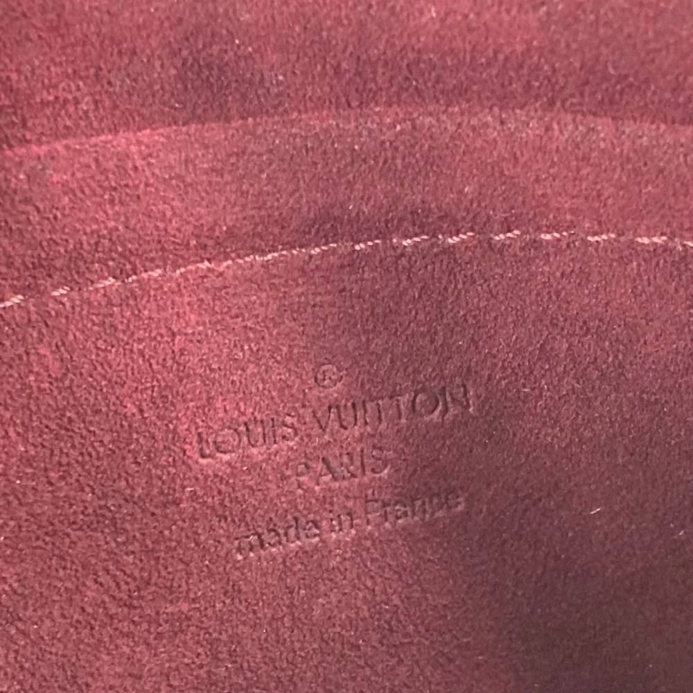 LOUIS VUITTON Brown Damier Canvas Pochette Shoulder Bag